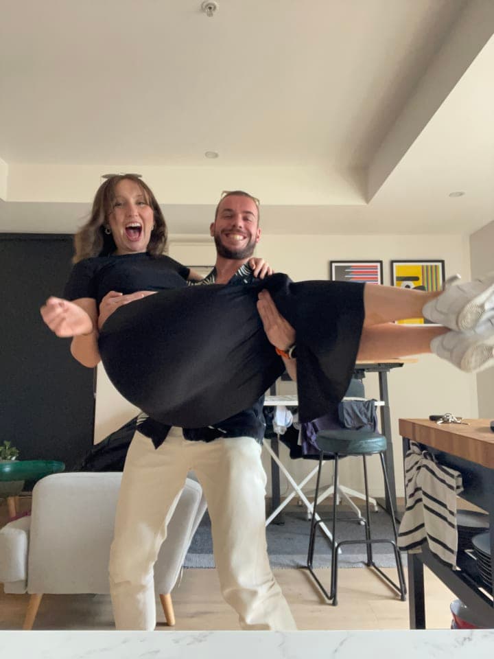 Sexy pic of TJ and Seb