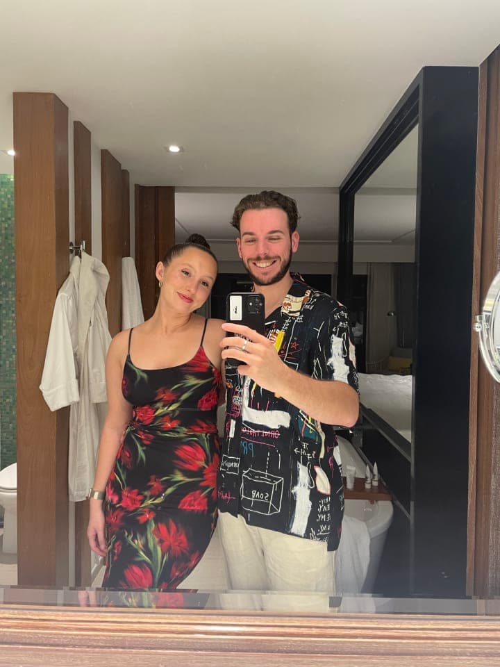 Sexy pic of TJ and Seb